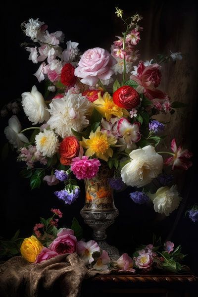 Blumen-Stillleben von Bert Nijholt