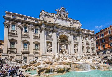 La fontaine de Trévi à Rome sur Ivo de Rooij