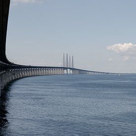 Öresundbrücke, Schweden von Willem van den Berge