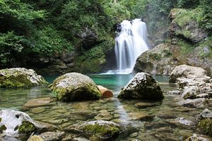 Wasserfall der Vintgar-Schlucht