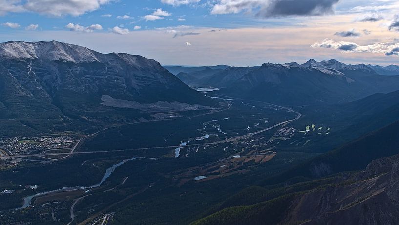 Bow Valley near Canmore by Timon Schneider