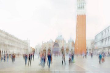 St. Mark's Square in Venice by Truus Nijland