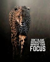 Motivation pour l'animal léopard