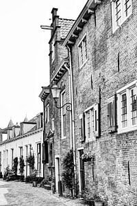 Amersfoort Utrecht Niederlande Schwarz und Weiß