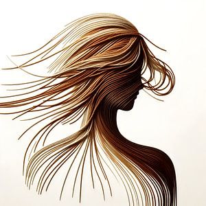 Portrait de corde