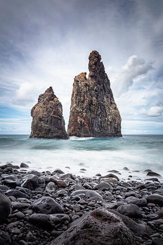 Felsformationen in der Brandung | Ribeira da Janela | Madeira | Porträt