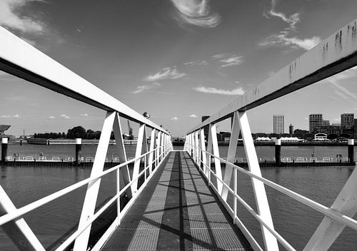 Schwarz&Weiß Antwerpener Hafen Linkeroever