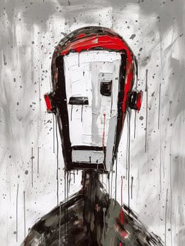 Roboter Stil Abstrakt