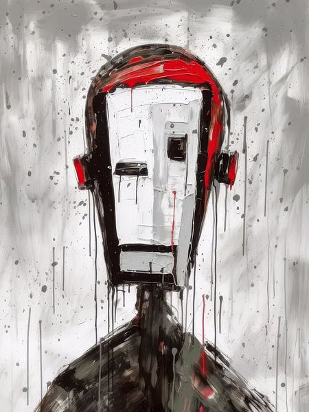 Robot Stijl Abstract van TOAN TRAN