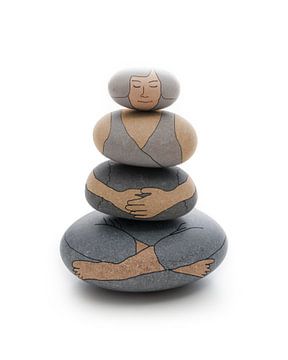 Zen-Yoga-Frau von Peter Hermus