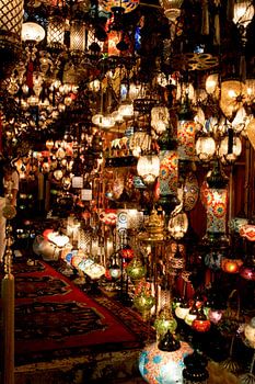 Lampen auf dem Basar Istanbul