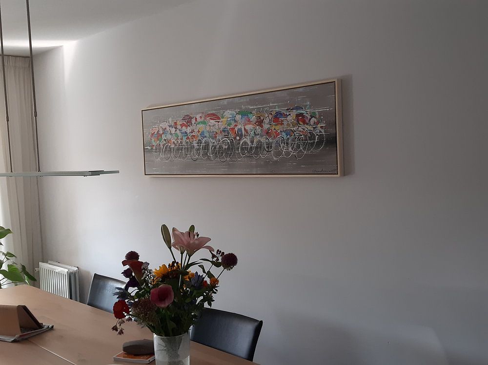 Wielrenners  van Atelier Paint-Ing 