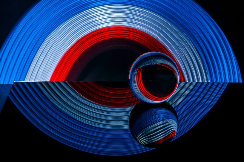 3 kleuren oog par Hans Verhulst