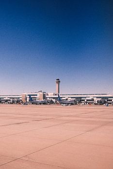Stille vor dem Abflug, Denver, USA
