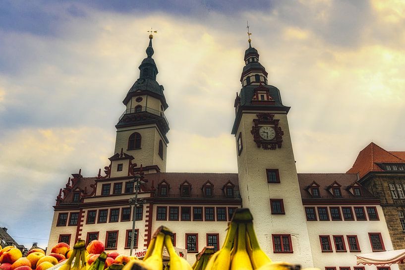 On the road in Chemnitz by Johnny Flash