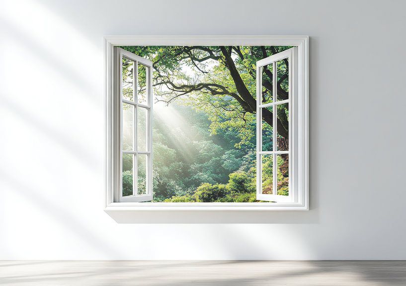 forest view from the living room by Egon Zitter