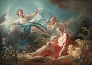 Antoine Watteau. Diana and Endymion van 1000 Schilderijen thumbnail
