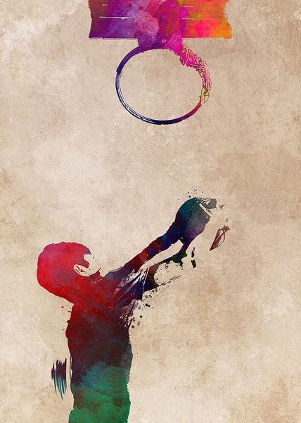 Basketball 6 sport art #basketball by JBJart Justyna Jaszke