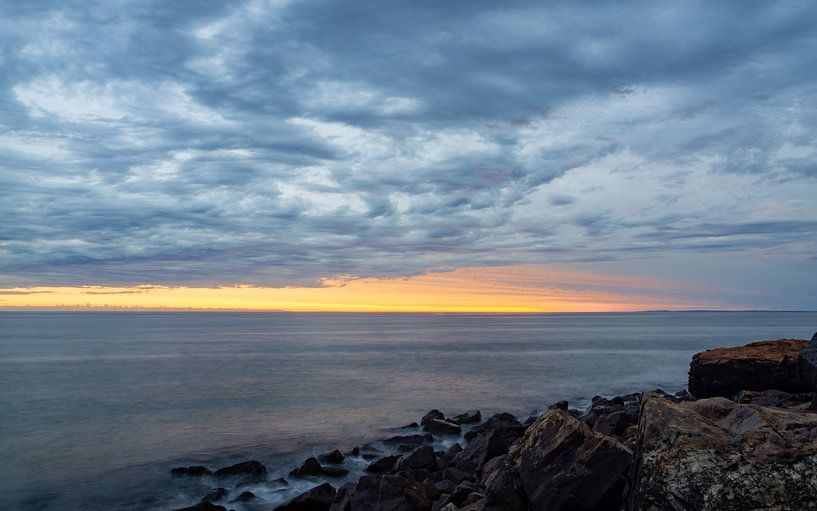 Sunset over the Rio de la Plata by Joost Doude van Troostwijk