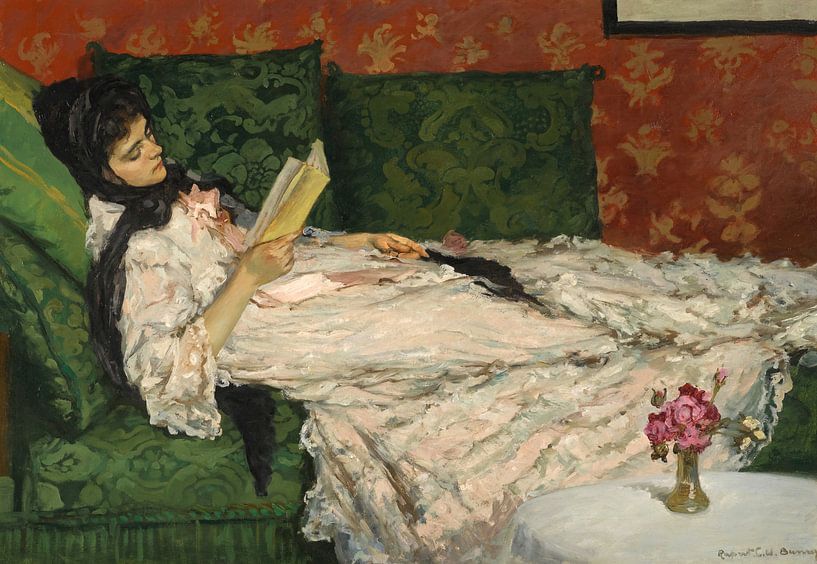 Woman Reading, Rupert Bunny by Masterful Masters