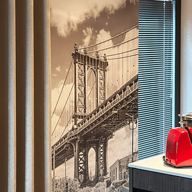 Photo de nos clients: Pont de Manhattan à New York | panorama par Melanie Viola
