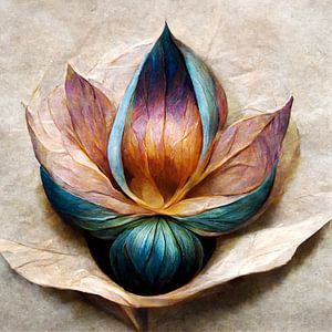 Lotusblumenpapier