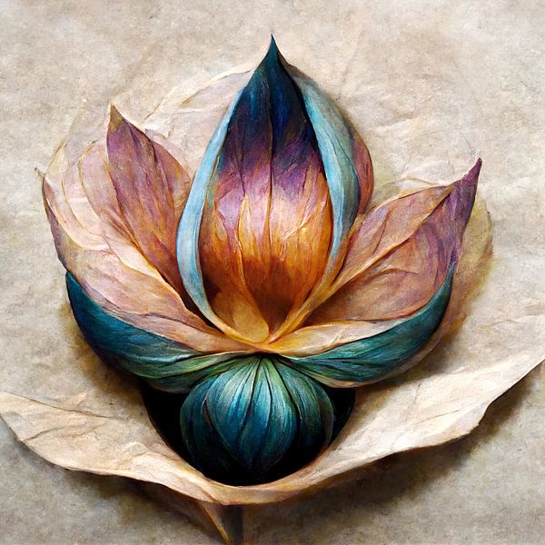 Lotus Flower Paper by Jacky