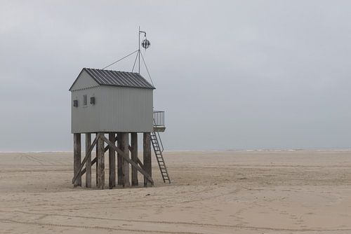 Drenkelingenhuisje Terschelling op nieuwe locatie