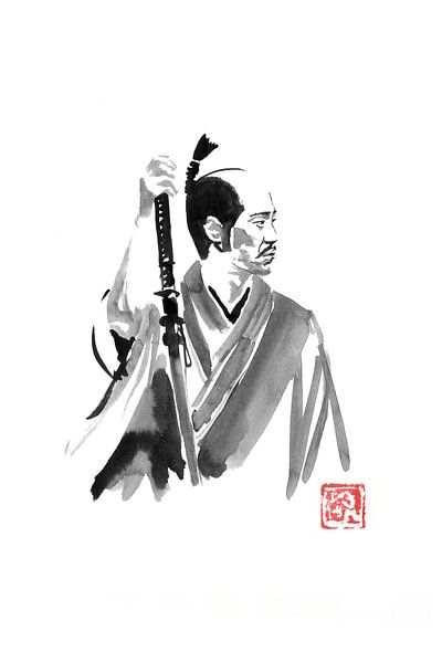 Samurai warten von Péchane Sumie