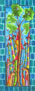 Un arbre miraculeux dans une forêt de contes de fées sur Sonja Mengkowski