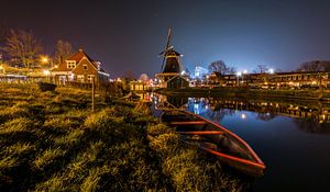 Zwolle de nuit sur Stefan Vlieger