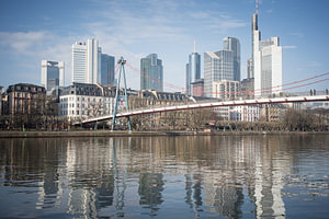 Frankfurt am Main - Blick auf die Skyline