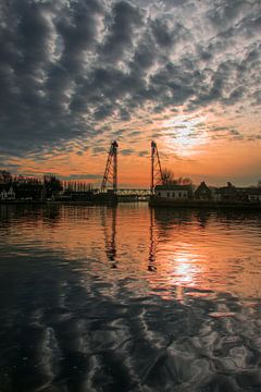 Hefbrug Alphen aan den Rijn van Wilco Bos