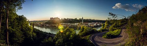 Burghausen op de Salzach