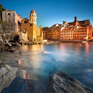 Das Dorf Vernazza in den Cinque Terre, Italien
