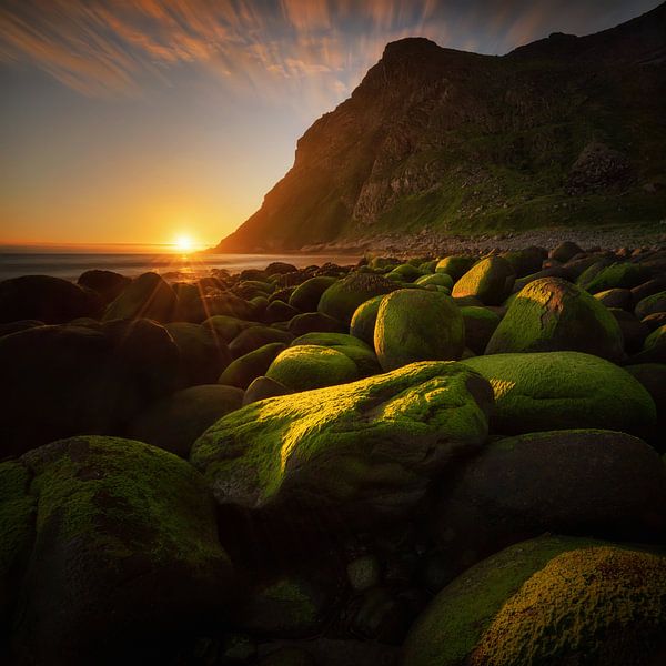 Rocky beach by Wojciech Kruczynski