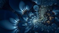 Blue fractals by Mysterious Spectrum thumbnail