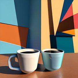 CAFE BAR von The Art of Mark Fischer