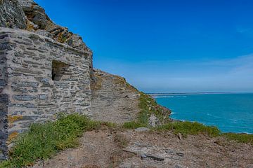 Küstenstreifen bei Carteret, Normandy von Peter Bartelings