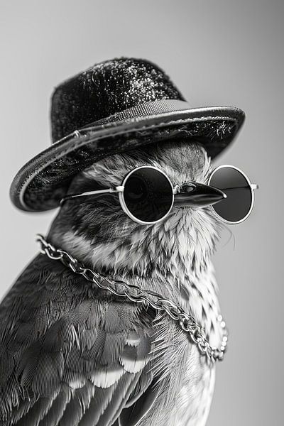 Wanderdrossel von Poster Art Shop