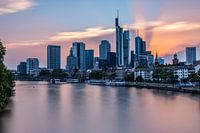 Frankfurt am Main Sonnenuntergang