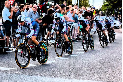 Remco Team Zeitfahren Vuelta 2022