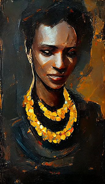 Stylish portrait of a woman, part 2 by Maarten Knops