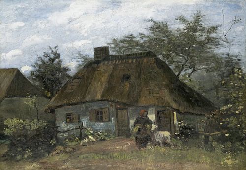 Farmhouse in Nuenen, Vincent van Gogh