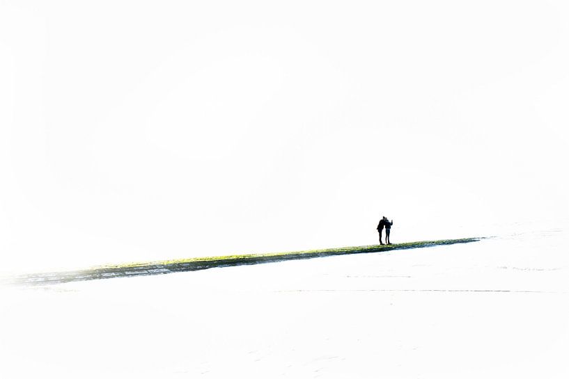 Reis in Licht: Minimalistisch Pad Vooruit van DiJa Photography