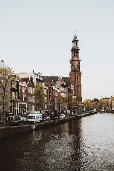 Foto: Amsterdam Westerkerk von Nadine van der Wielen