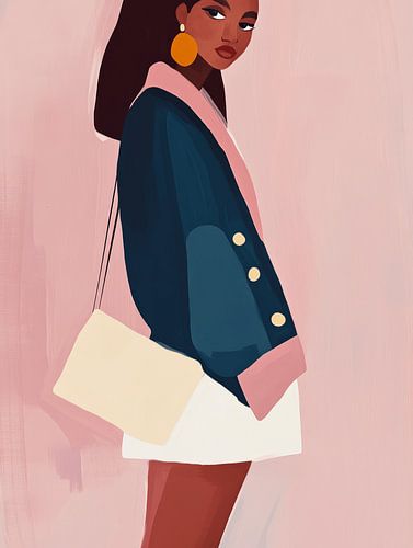Fashionista, modern portret