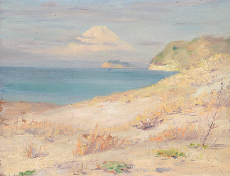 Kuroda Seiki~Mt. Fuji(1) on canvas, poster, wallpaper and more