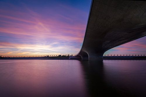 Waalbrug bij Nijmegen von Maerten Prins