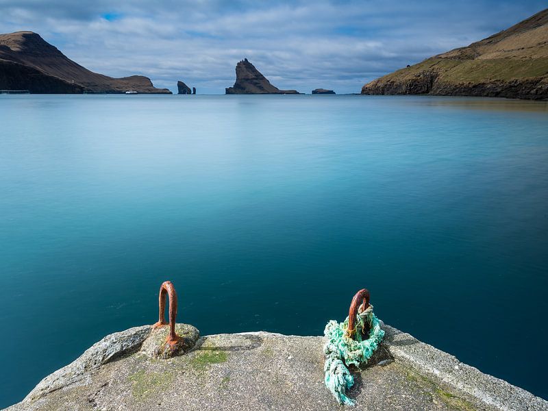 Anleger auf den Färöer Inseln von Denis Feiner